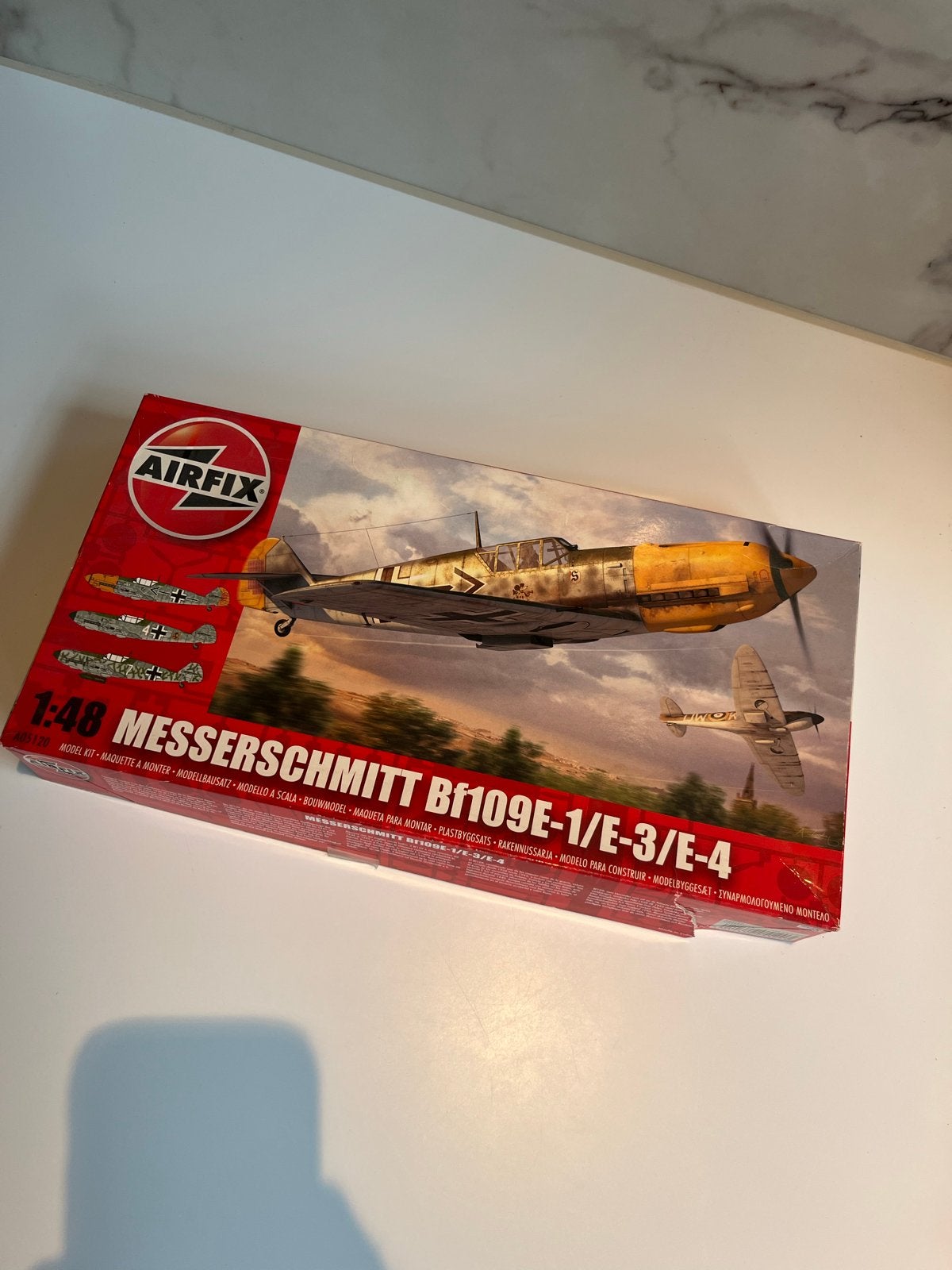 Airfix Messerschmitt Bf109E-1/E-3/E-4 Modelbouwkit, Overige merken, Nieuw, Ophalen of Verzenden, Groter dan 1:72