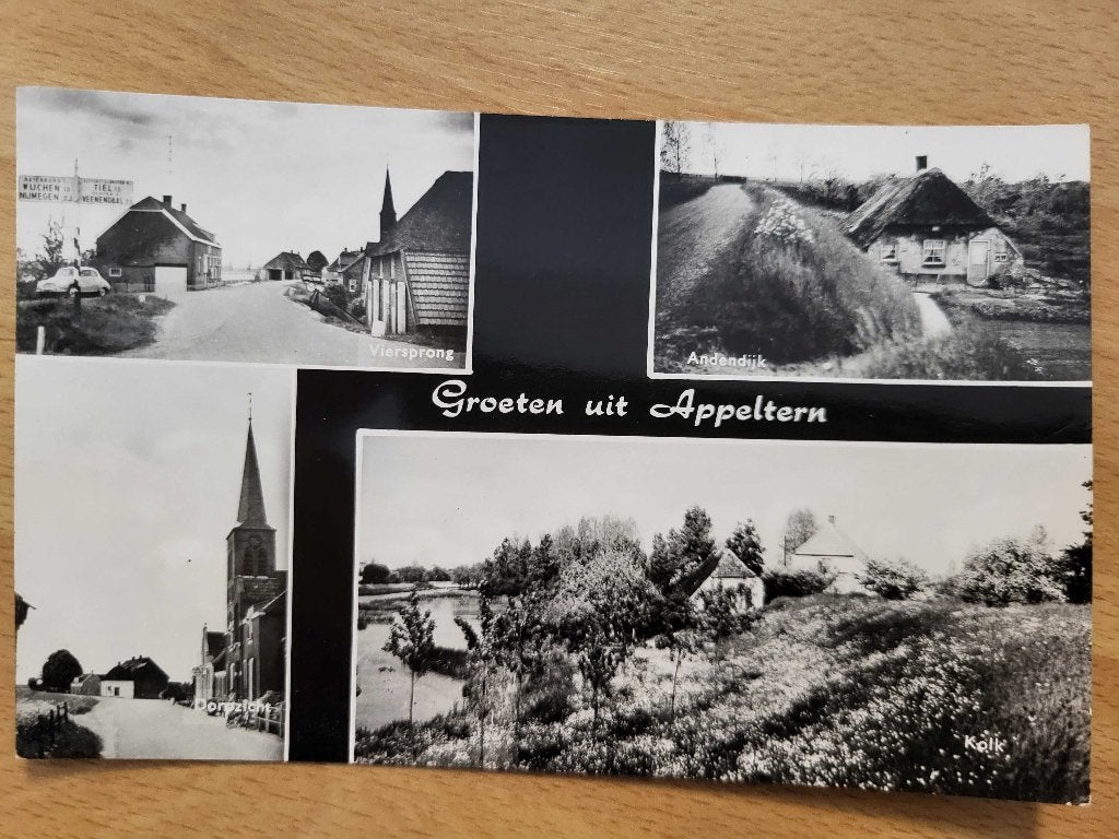 ansicht APPELTERN meerluik, Ophalen of Verzenden, Voor 1920, Gelderland