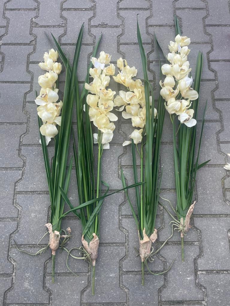 Prachtige kunst orchideeën - Realistisch en onderhoudsvrij, Binnen, Ophalen of Verzenden, Onderhoudsvrij, Meerkleurig