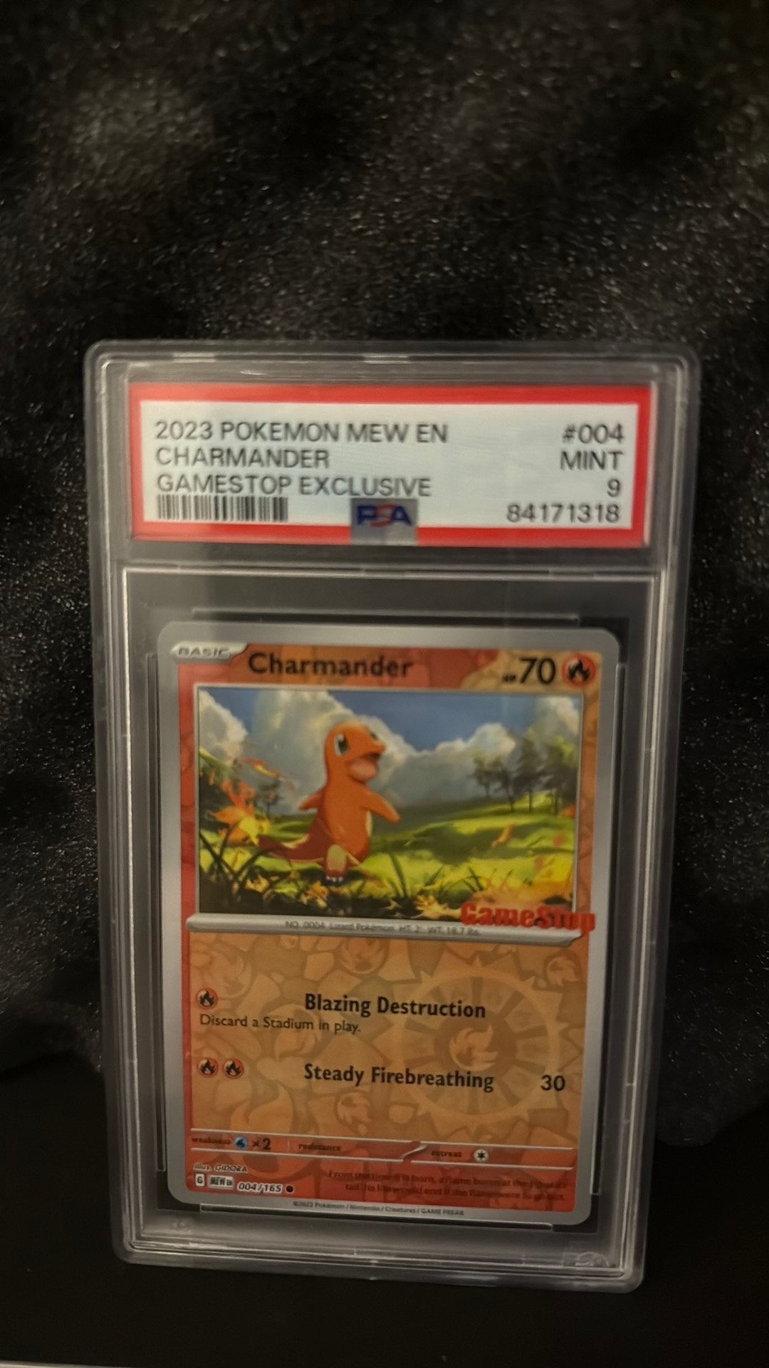 Psa 9 Charmander promo gamestop stamp usa exclusive pokemon, Ophalen of Verzenden, Zo goed als nieuw