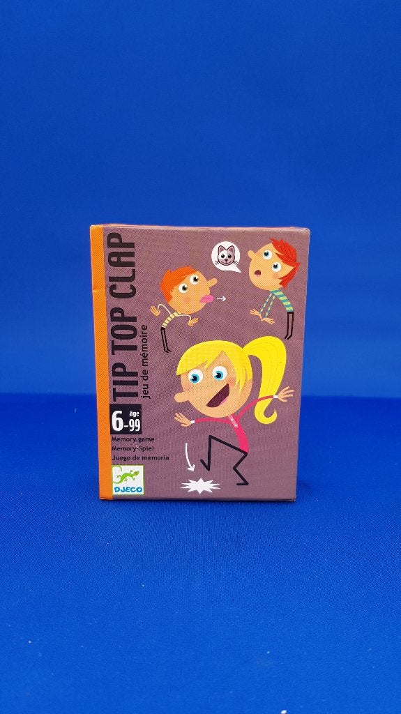 Djeco Tip Top Clap kaartspel, helemaal compleet. 7B6, Hobby en Vrije tijd, Gezelschapsspellen | Kaartspellen, Tweedehands verkoop
