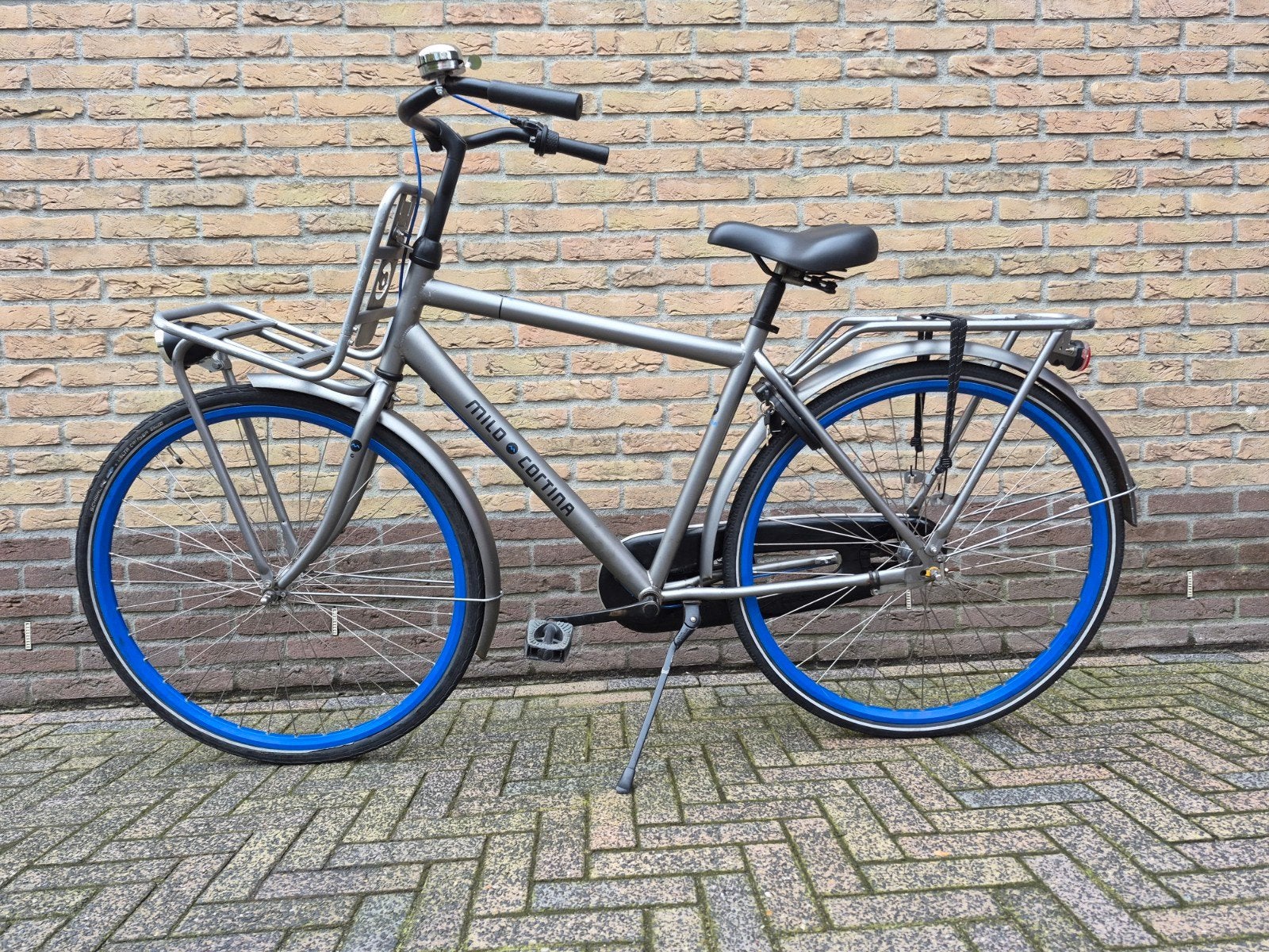 heren/jongensfiets, Fietsen en Brommers, Terugtraprem, Versnellingen, Zo goed als nieuw, 53 tot 57 cm