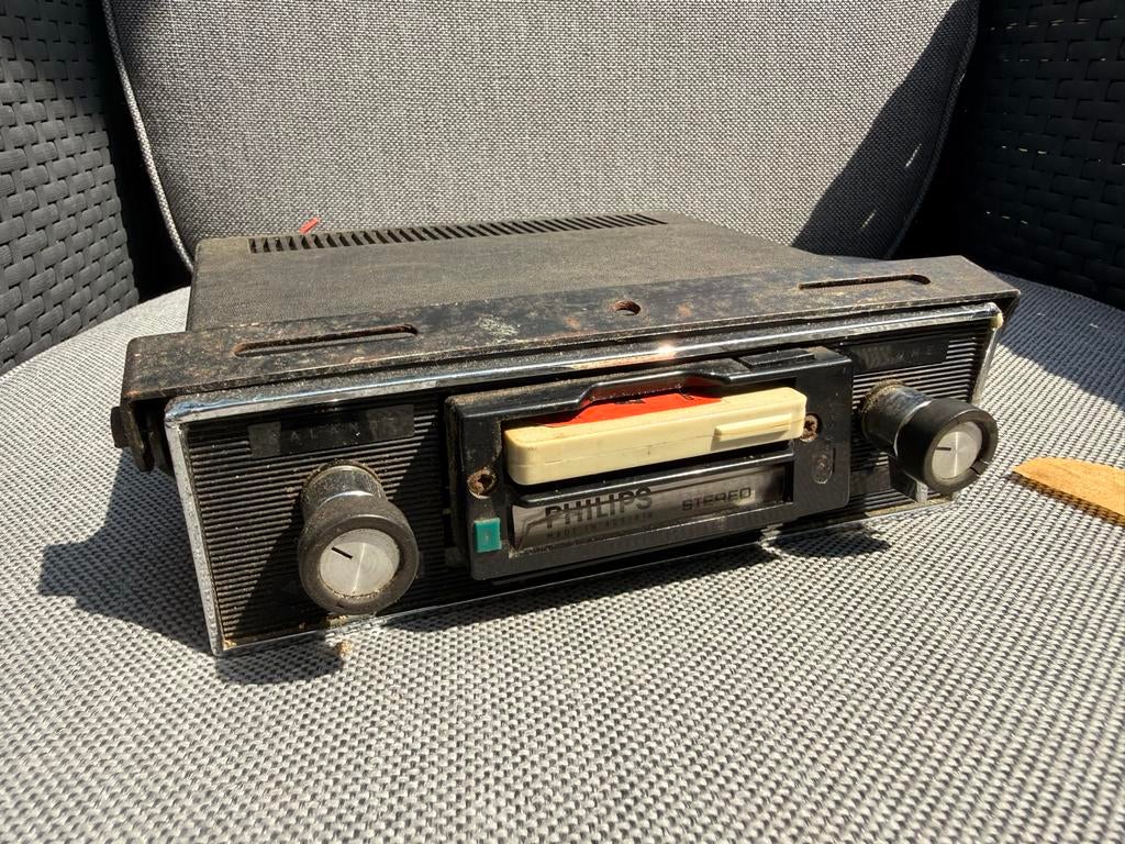 Philips Klassieke Cassetterecorder voor in de Auto, Ophalen of Verzenden, Gebruikt