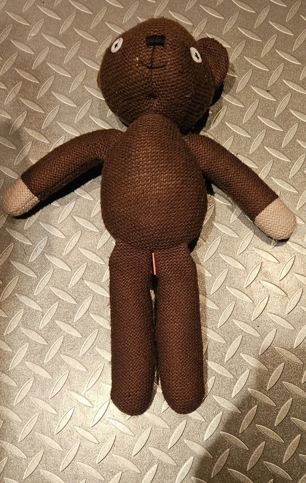 Mr. Bean Teddybeer - Bruine Knuffelbeer, Ophalen of Verzenden, Zo goed als nieuw, Beer