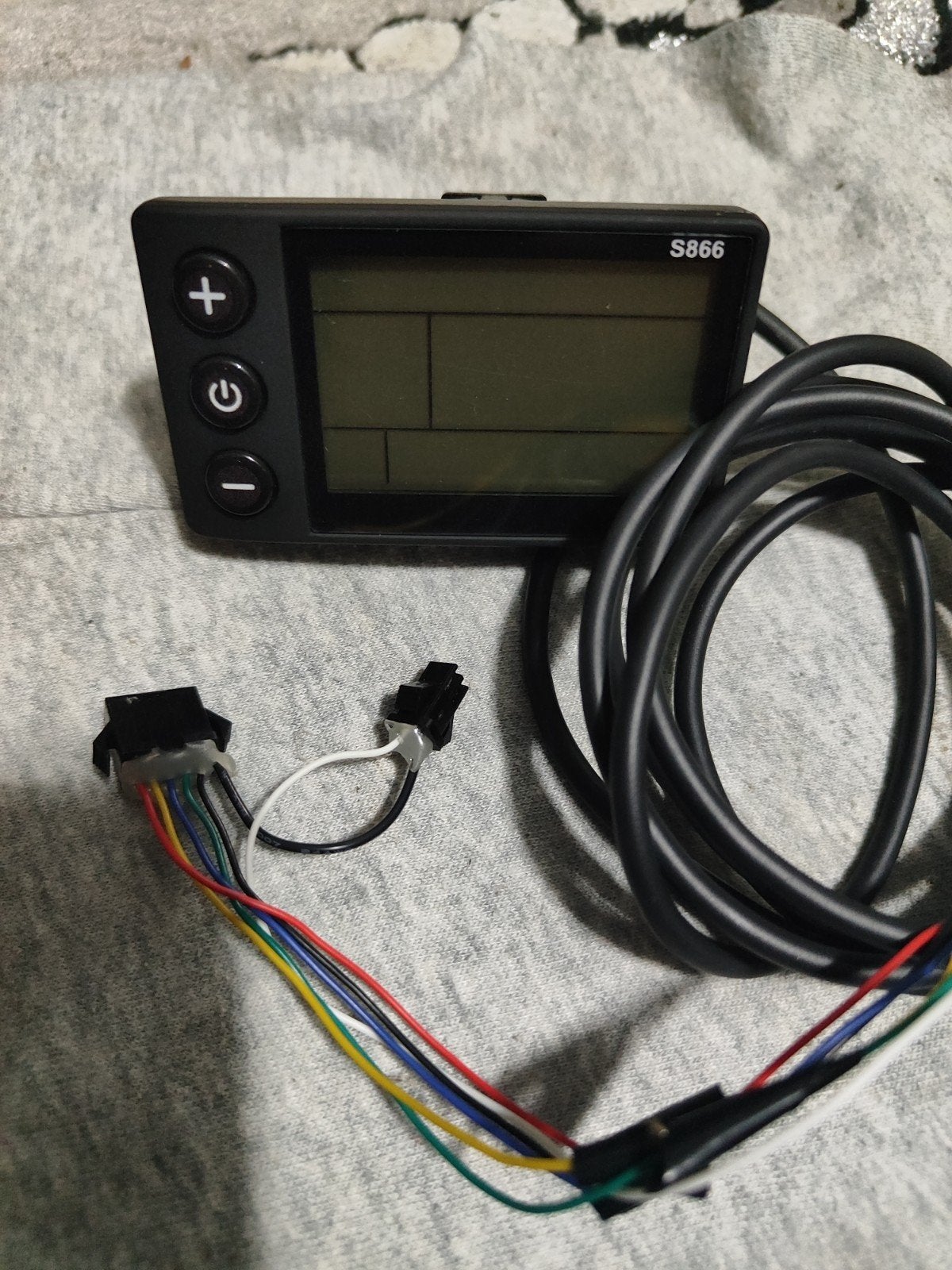 Nieuwe S866 Fietscomputer Display voor E-bike, Ophalen