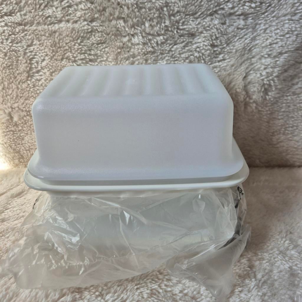 25% KORTING: Tupperware botervloot wit - Nieuw in verpakking, Huis en Inrichting, Keuken | Tupperware, Nieuw, Overige typen, Wit