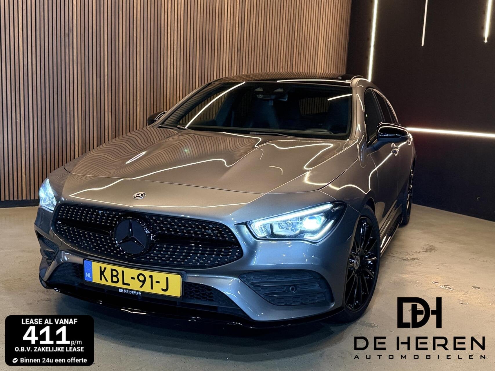 Mercedes CLA-Shooting Brake 200 Premium|PANO|MAXTON|LANE|AMG, Gebruikt, 4 cilinders, 163 pk, 1600 kg