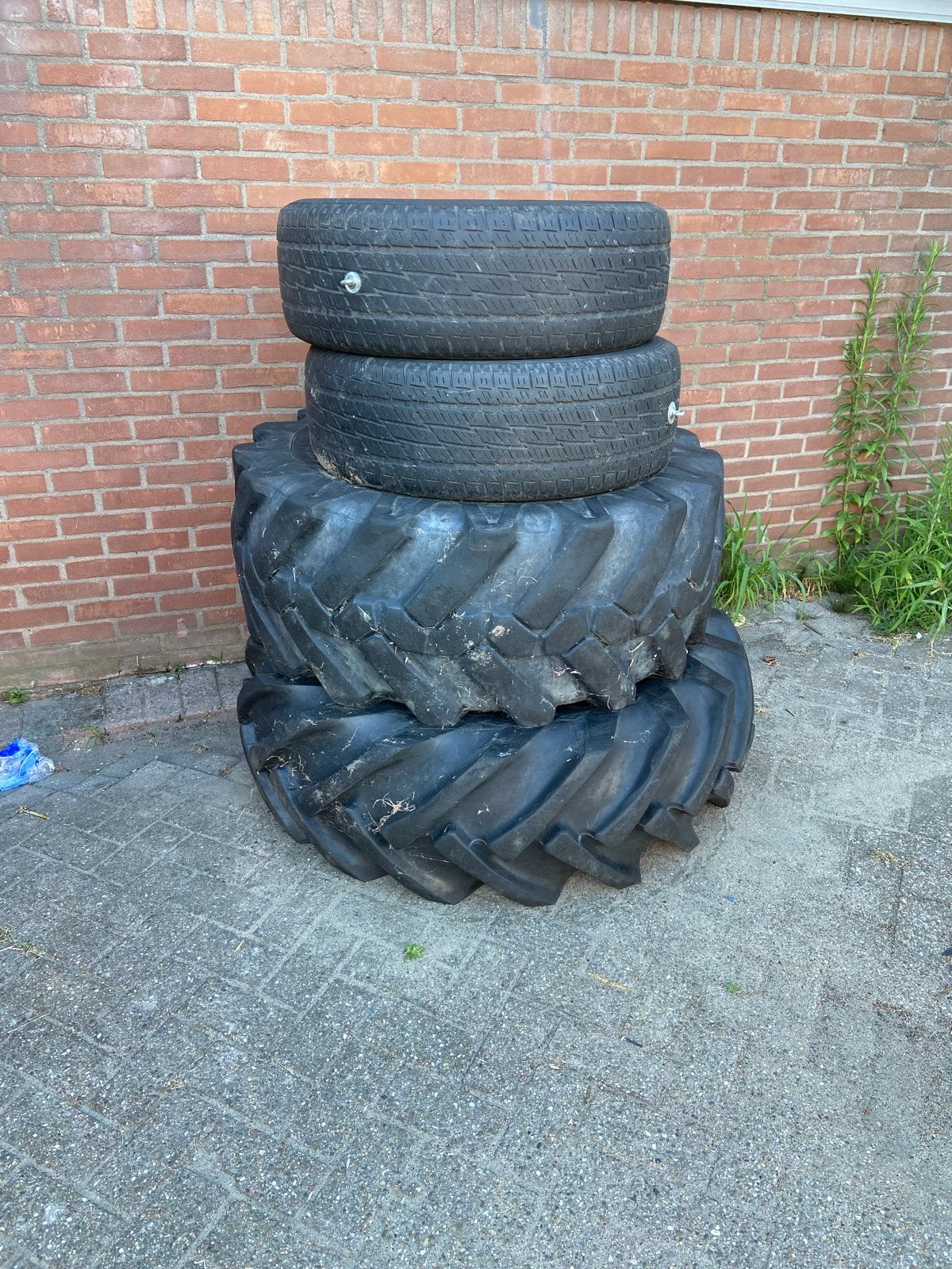 Gebruikte banden leuk voor bootcamp/zandbak, Ophalen, Gebruikt