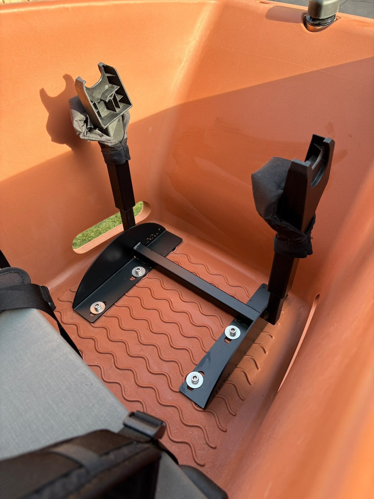 Originele Dolly autostoel /Maxi-Cosi houder voor de bakfiets, Fietsen en Brommers, Ophalen of Verzenden, Zo goed als nieuw