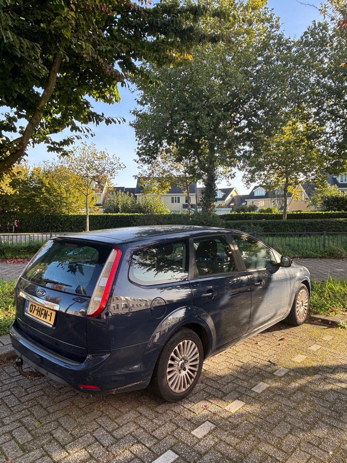 Ford Focus 1.6 16V 100PK 2008 Blauw APK June 2027, Auto's, 1596 cc, 15 km/l, 4 cilinders, 100 pk