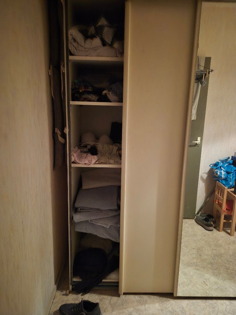 Linnenkast, Huis en Inrichting, Kasten | Kledingkasten, Ophalen, Gebruikt, 200 cm of meer, 150 tot 200 cm