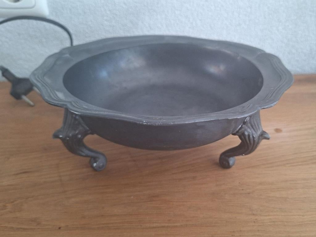 Tinnen zware pot. Sier item, Antiek en Kunst, Antiek | Tin, Ophalen of Verzenden