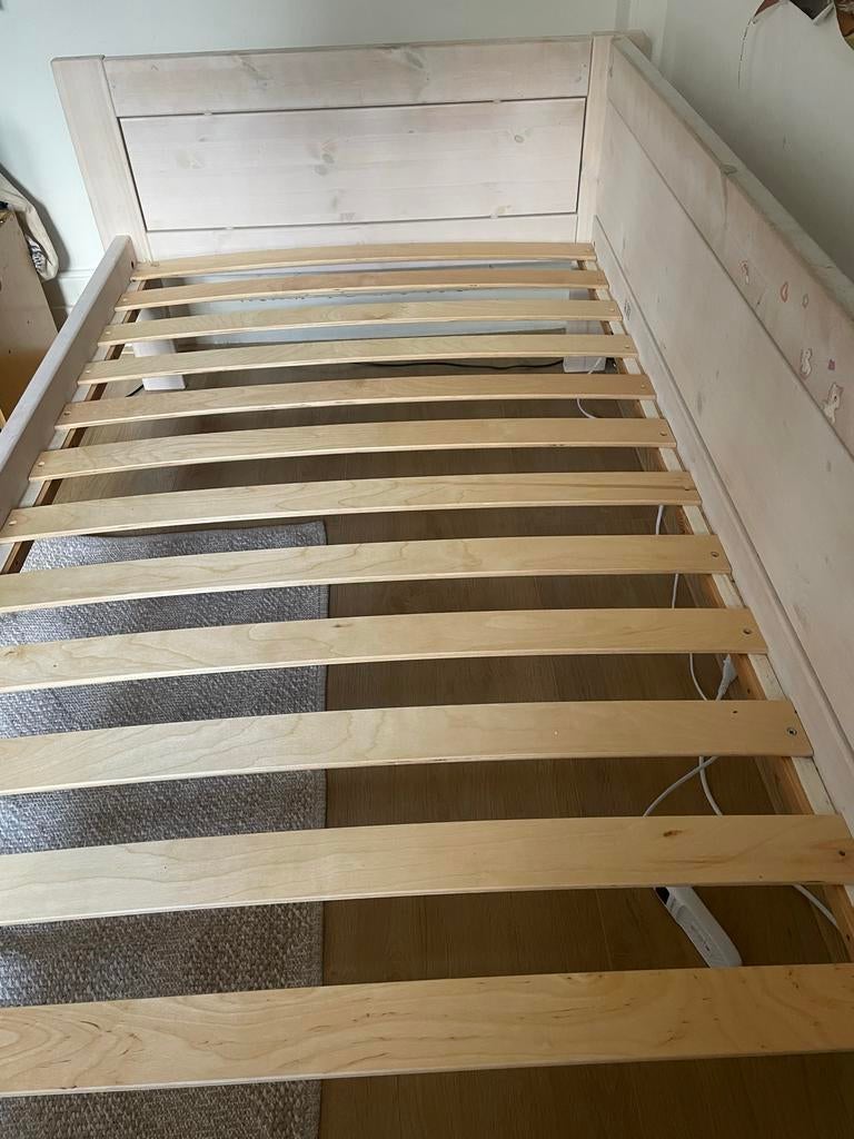 Lifetime bed, Huis en Inrichting, Slaapkamer | Bedden, Ophalen, Gebruikt, 90 cm, Eenpersoons