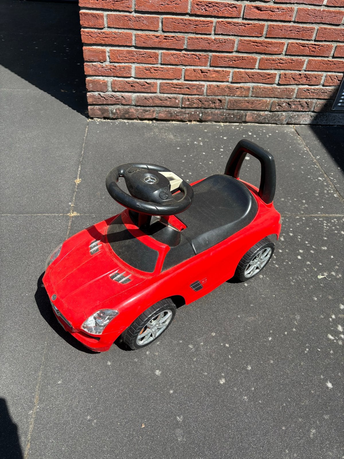 Mercedes-Benz loopauto rood, Kinderen en Baby's, Speelgoed | Speelgoedvoertuigen, Gebruikt, Ophalen