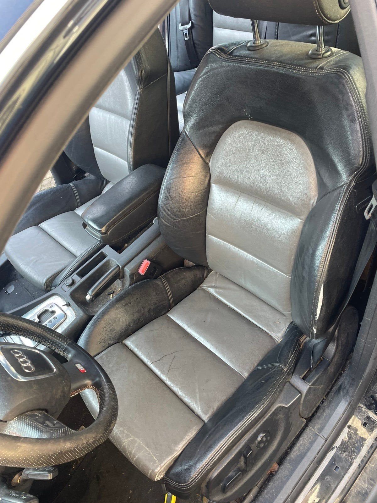 Leren interieur Audi A4 B7 - Elektrisch, Stoelverwarming, Auto-onderdelen, Ophalen of Verzenden