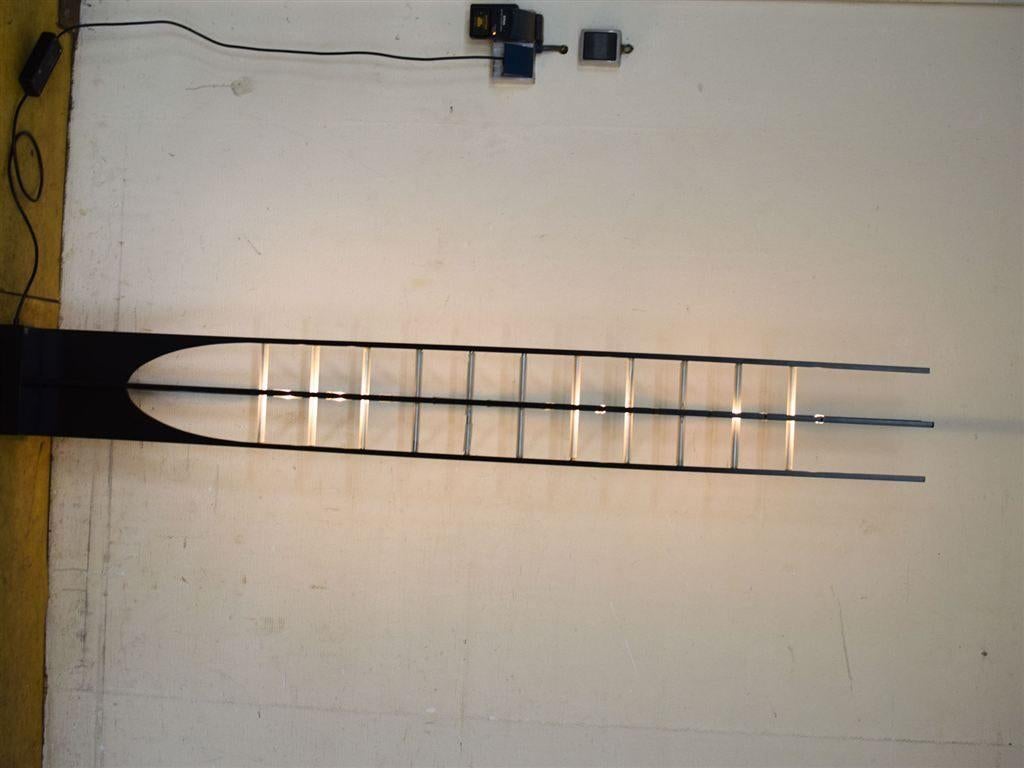 Rolf Benz vloerlamp 51364, Ophalen of Verzenden, Gebruikt, Hout, 150 tot 200 cm