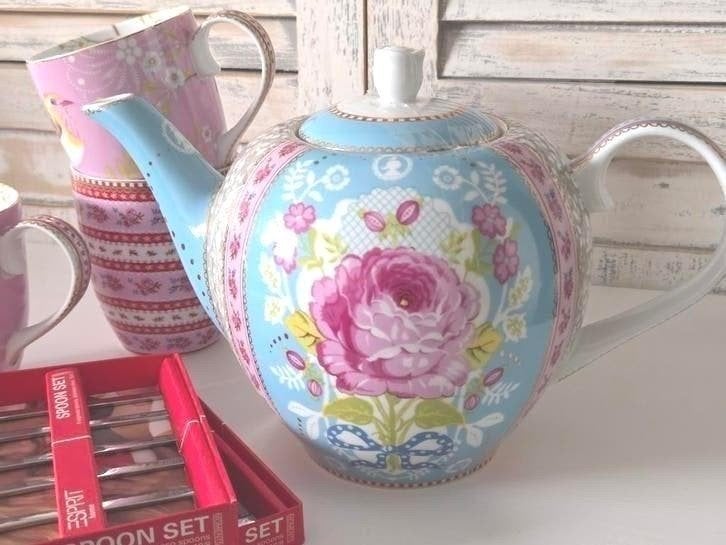Grote theepot van Pip Studio High Tea nieuw, Overige typen, Nieuw, Ophalen of Verzenden, Overige stijlen