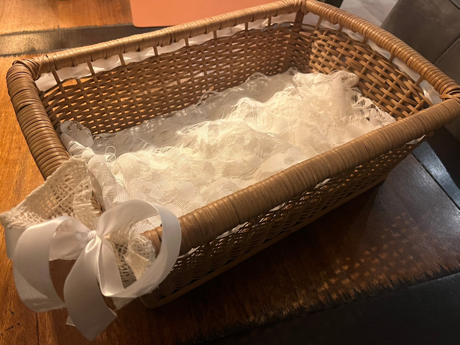 Mandje voor kaarten/bedankjes oid, Ophalen, Gedragen, Wit, Accessoires