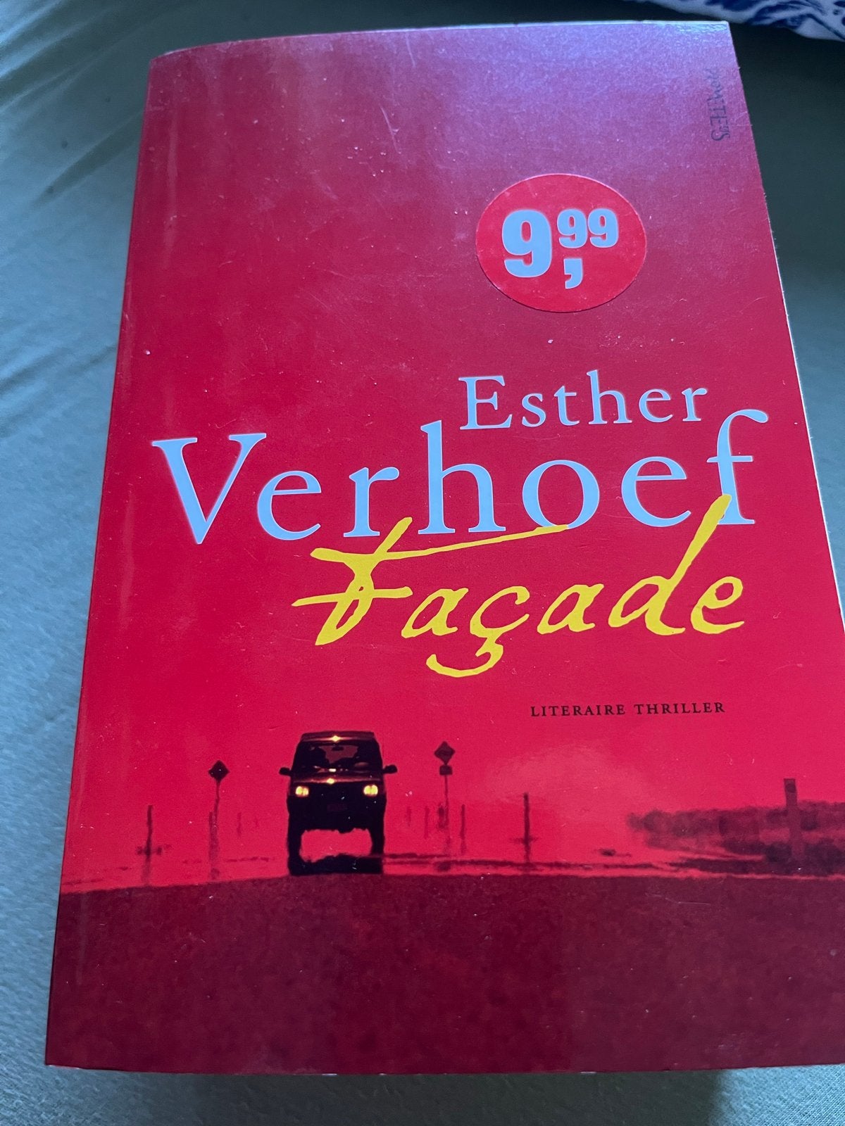 Esther Verhoef Thriller Boeken: Façade, Het huis met de palm, Boeken, Ophalen of Verzenden, Gelezen, Nederland
