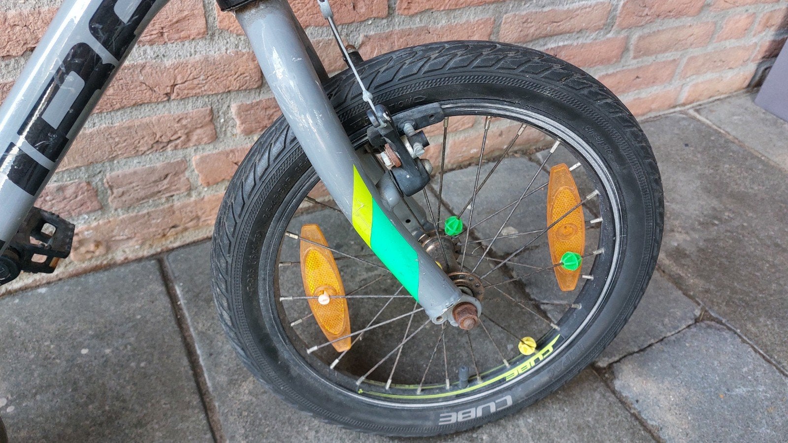 Cube Kinderfiets 16 inch, Ophalen of Verzenden, Zo goed als nieuw, 16 tot 20 inch