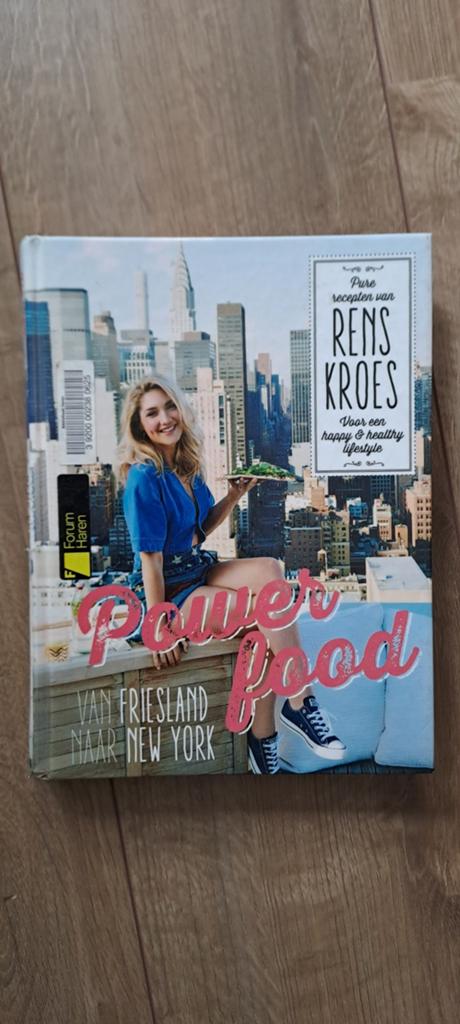 Rens Kroes - Powerfood - Van Friesland naar New York, Ophalen of Verzenden, Gelezen, Rens Kroes