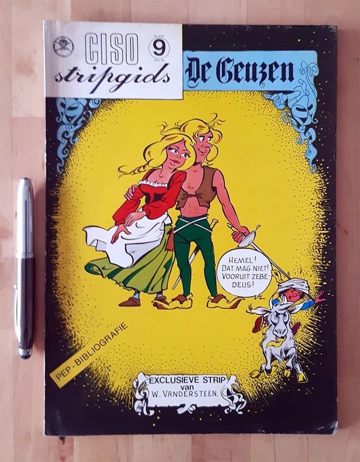 Ciso 9.  Stripgids. 1976. 1e druk., Gelezen, Verzenden, Eén stripboek, Diverse auteurs