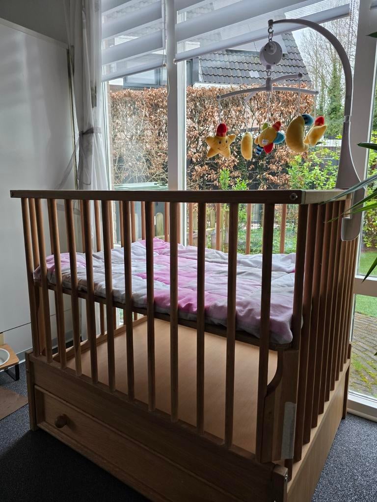 Houten box met lade, Ophalen, Gebruikt, Lade