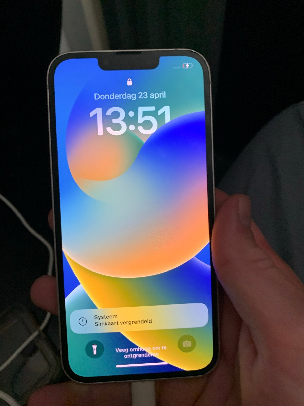Iphone 13 met klein krasje, Telecommunicatie, Mobiele telefoons | Apple iPhone, Ophalen of Verzenden, Zo goed als nieuw, 256 GB