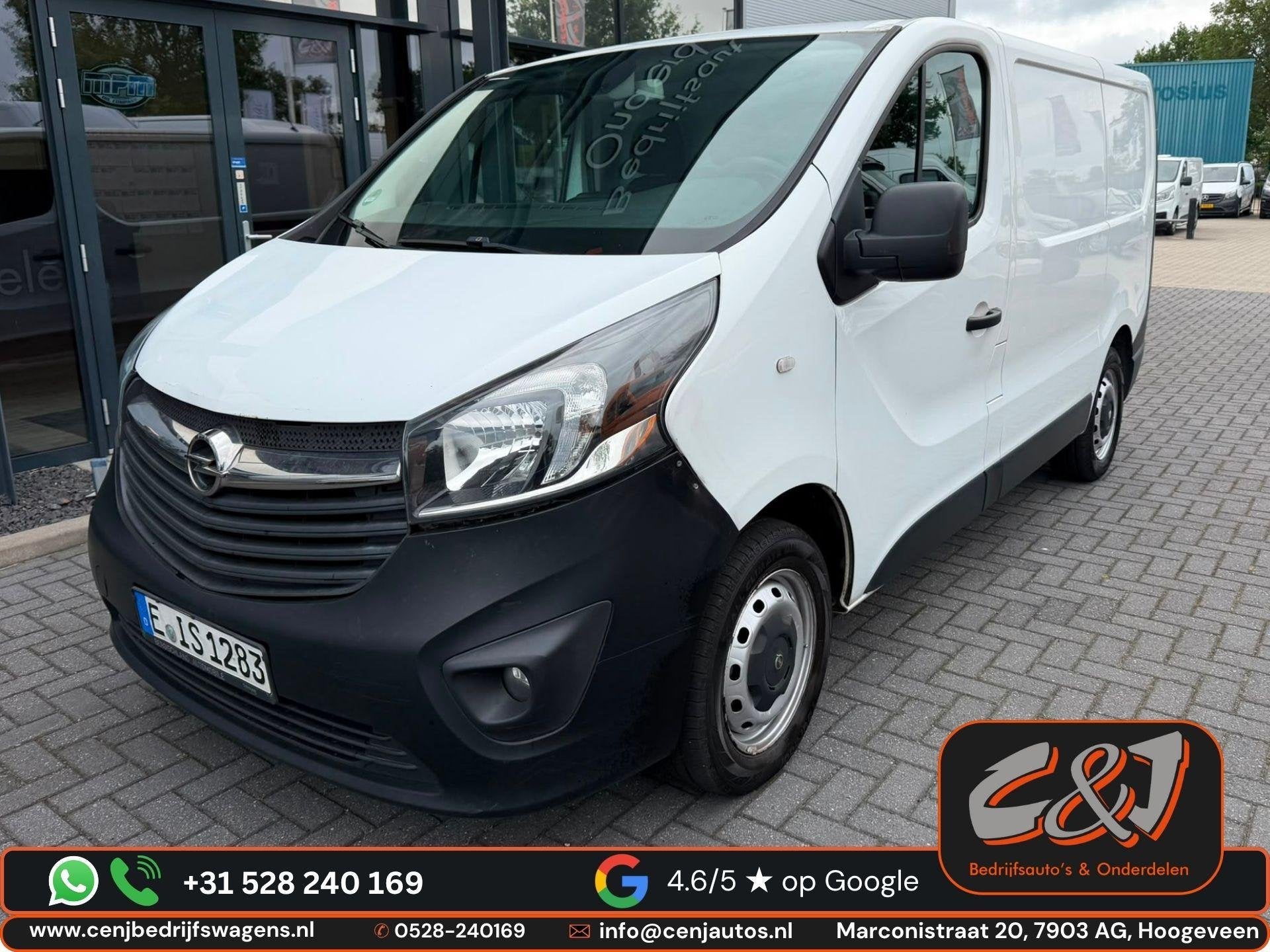 Opel Vivaro 1.6 CDTI L1H1 motorschade, airco, duits, MARGE, Overige carrosserieën, Wit, Customercare.nl@stellantis.com, Lemelerbergweg 12
1101 AJ  Amsterdam, NL