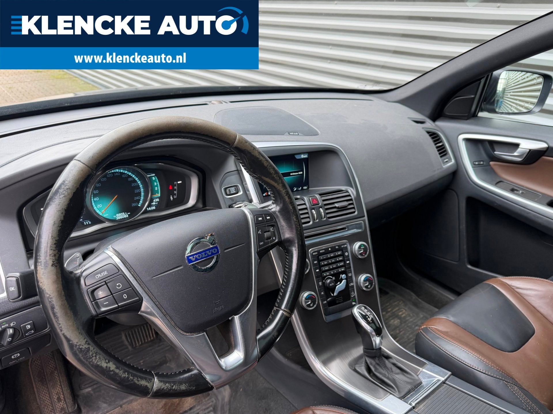 Volvo XC60 2.4 D5 Summum AWD 286.027km 215PK 5-cilinder Leer, Auto's, Gebruikt, Leder, Diesel, Vierwielaandrijving