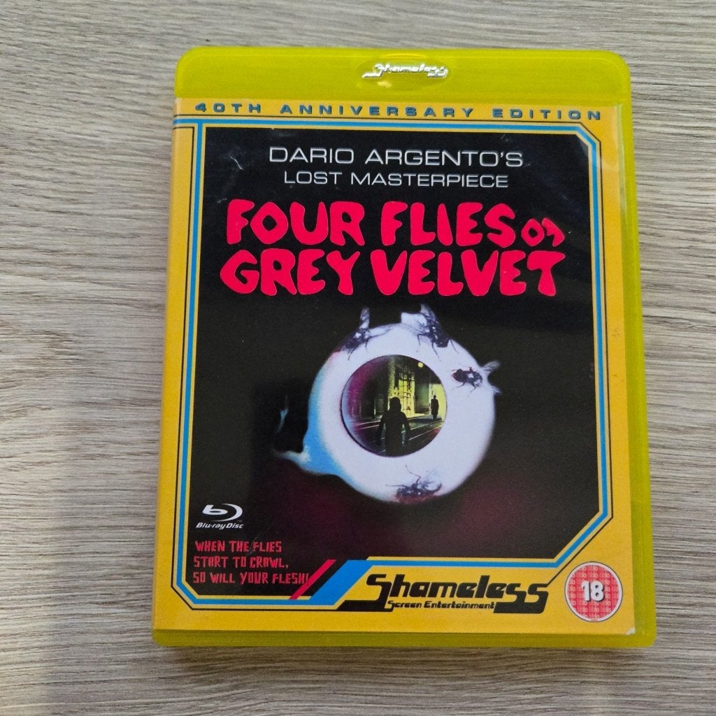 Four Flies On Grey Velvet (Shameless) (Blu-ray, IMPORT) 4=3, -, -, Actie, Ophalen of Verzenden