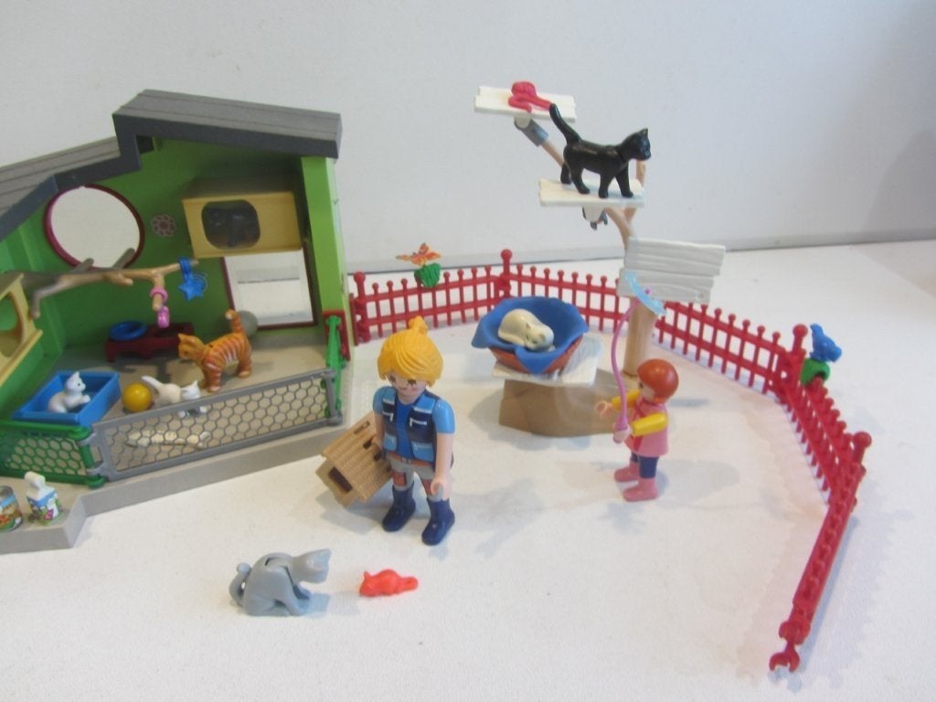 Foto 3 van Playmobil Kattenverblijf – 9276 dieren opvang
