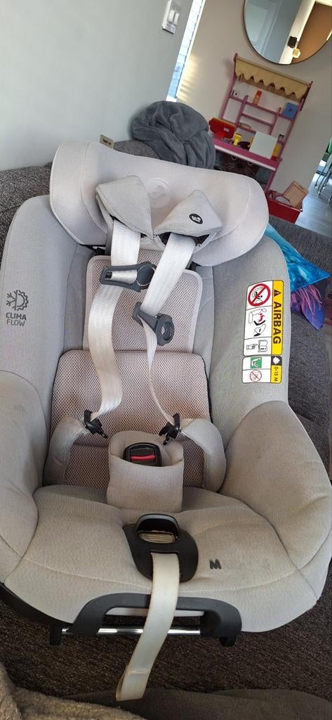 Maxi cosi Pearl 360 met familyfix 360, Kinderen en Baby's, Autostoeltjes, Ophalen, Zo goed als nieuw, Overige merken, Autogordel
