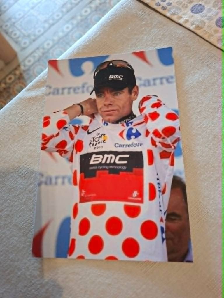 Cadel Evans Tour de France 2011 foto (REPRO), Verzenden, Zo goed als nieuw, Overige sporten, Poster, Plaatje of Sticker