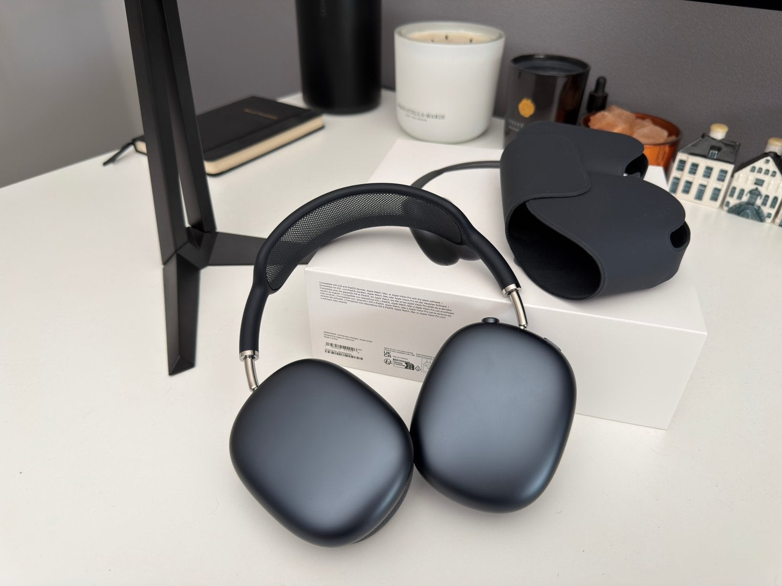 Apple AirPods Max USB-C Midnight Blue, Audio, Tv en Foto, Koptelefoons, Ophalen, Zo goed als nieuw, Blauw, Apple