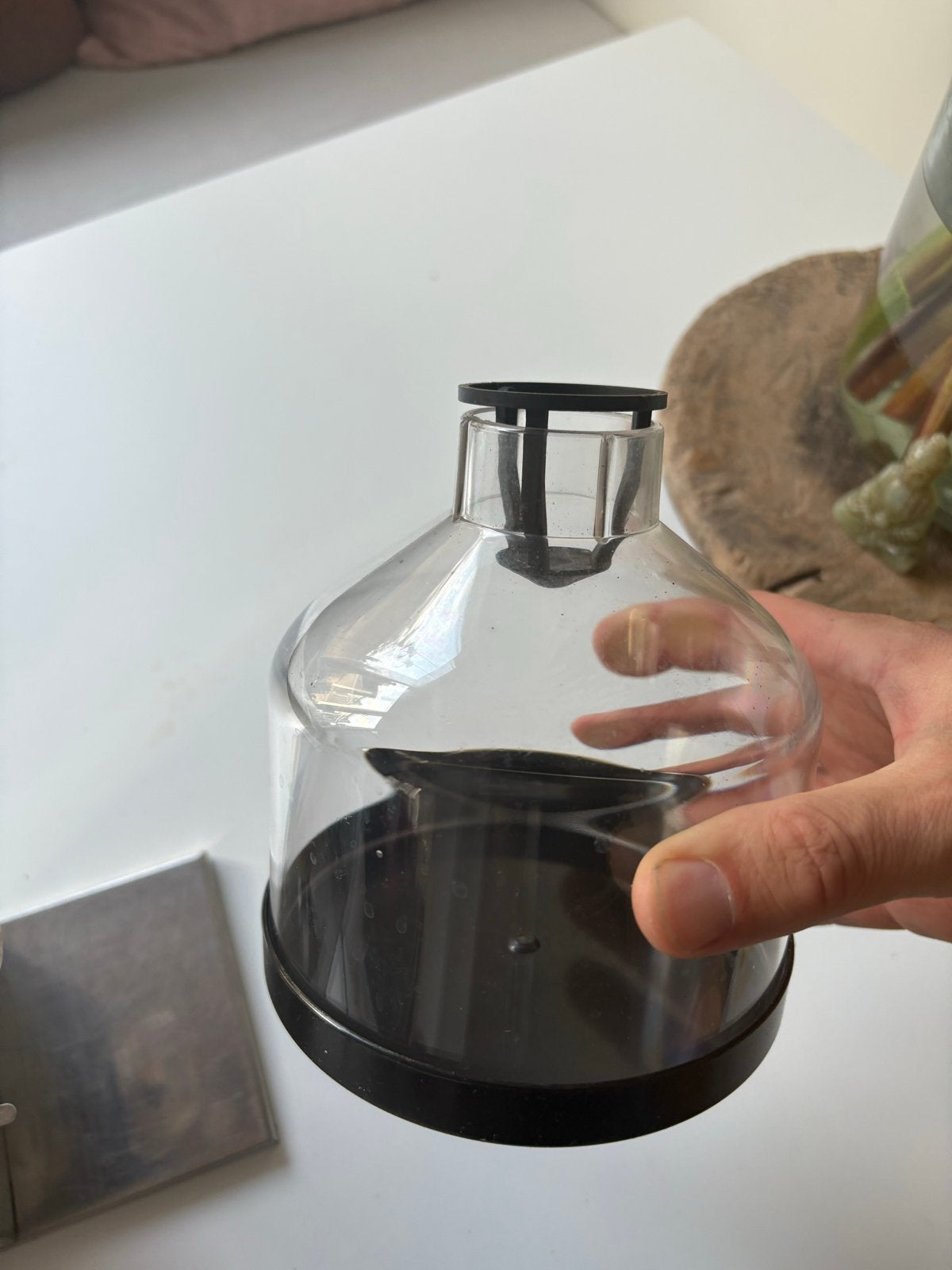 Mini Koffiemolen - Gebruikt, Witgoed en Apparatuur, Ophalen, Gebruikt, Overige modellen, Koffiebonen