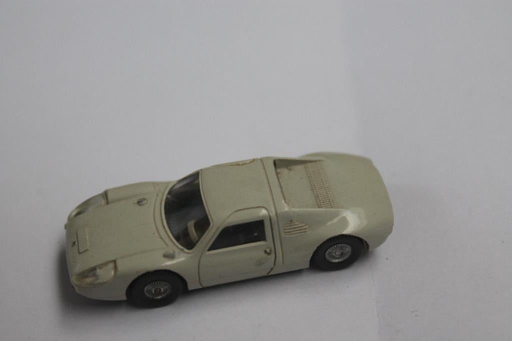 Grauwwitte Porsche 904 Carrera van Wiking, Hobby en Vrije tijd, Modelauto's | 1:87, Gebruikt, Auto, Wiking, Ophalen of Verzenden