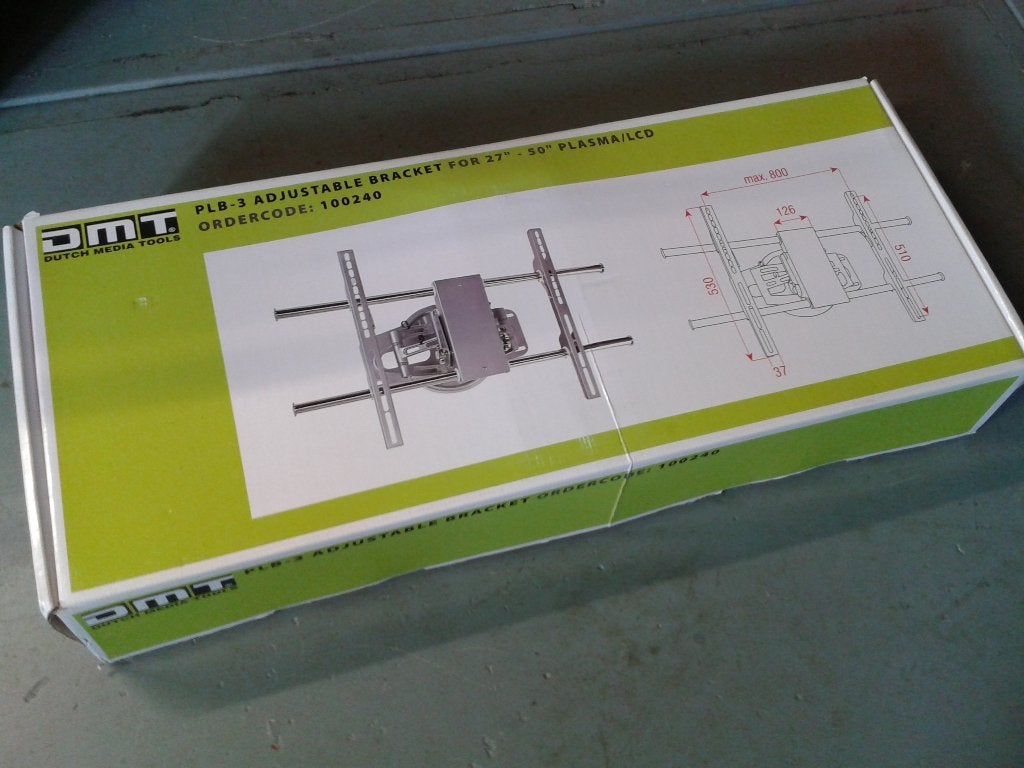 Dmt plb-3 Verstelbare Muur Beugel Plasma of Lcd tv s (Nieuw., Ophalen of Verzenden, Refurbished