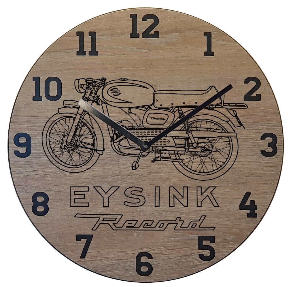 Eysink Record - Thema klok, Ophalen of Verzenden, Nieuw, Wandklok