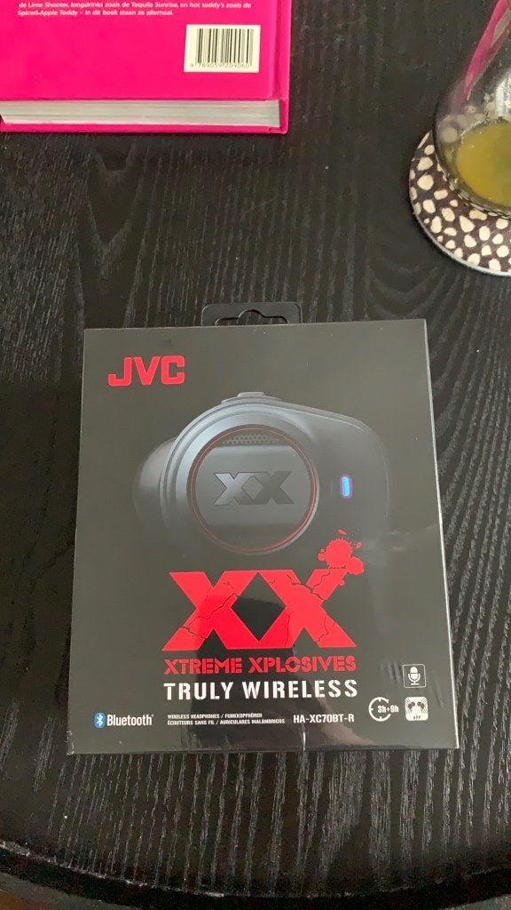 Nieuw in doos: draadloze JVC XX in-ear HA-XC70BT-R oordopjes, Ophalen of Verzenden, Nieuw, Overige merken, Draadloos