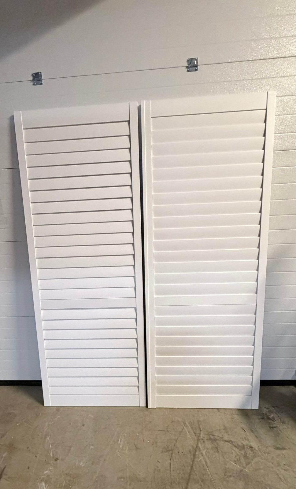 Nieuwe JASNO shutters – 2 panelen – 211  80 cm – wit, Ophalen, Wit, Zo goed als nieuw, 80 cm