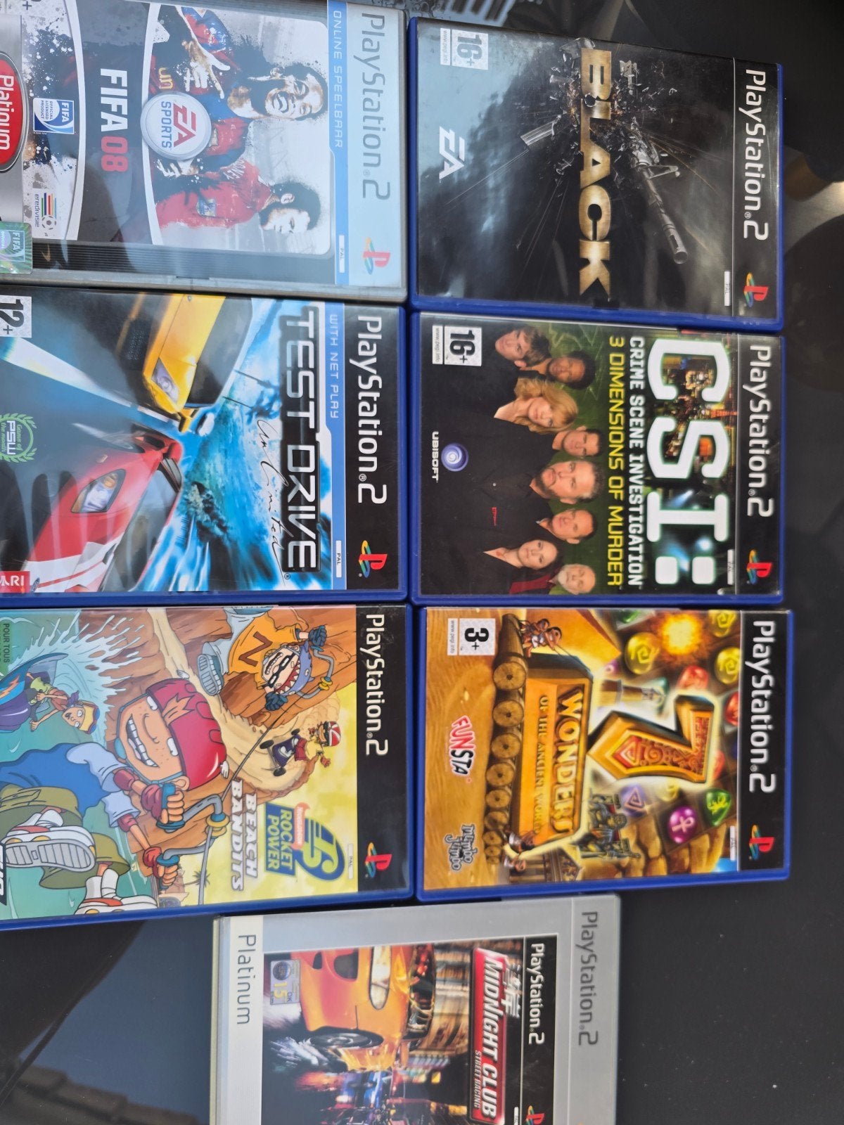PlayStation 2 Games - Diverse Collectie (7 stuks), 3 spelers of meer, Ophalen of Verzenden, Zo goed als nieuw, Vanaf 3 jaar