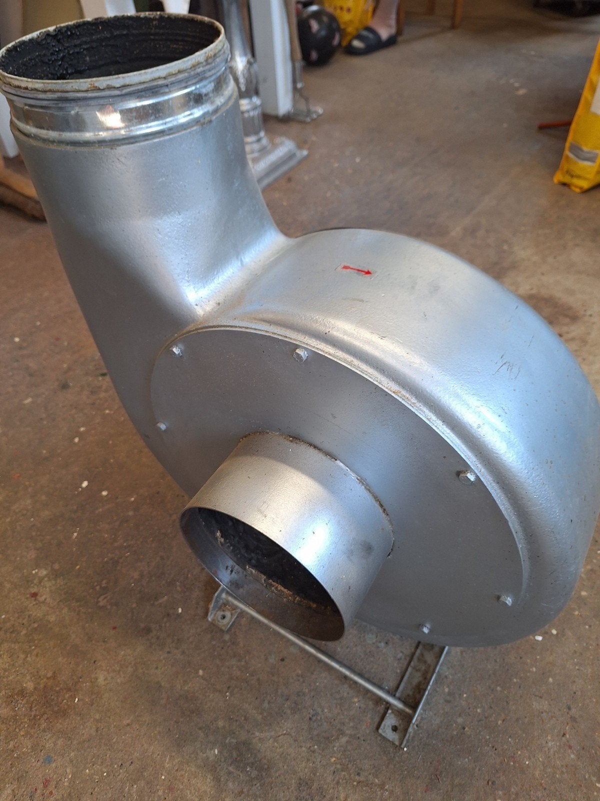 Rotodyne afzuigmotor 180 mm., Ophalen