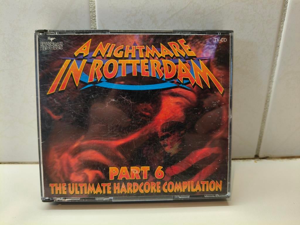 A Nightmare In Rotterdam Part 6 - Hardcore Compilation, Cd's en Dvd's, Cd's | Dance en House, Ophalen of Verzenden, Gebruikt, Techno of Trance