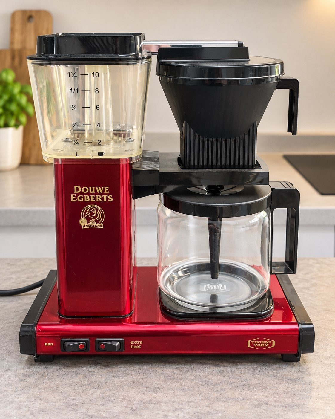 Douwe Egberts koffiezetapparaat, Witgoed en Apparatuur, 10 kopjes of meer, Ophalen, Zo goed als nieuw, Koffiemachine