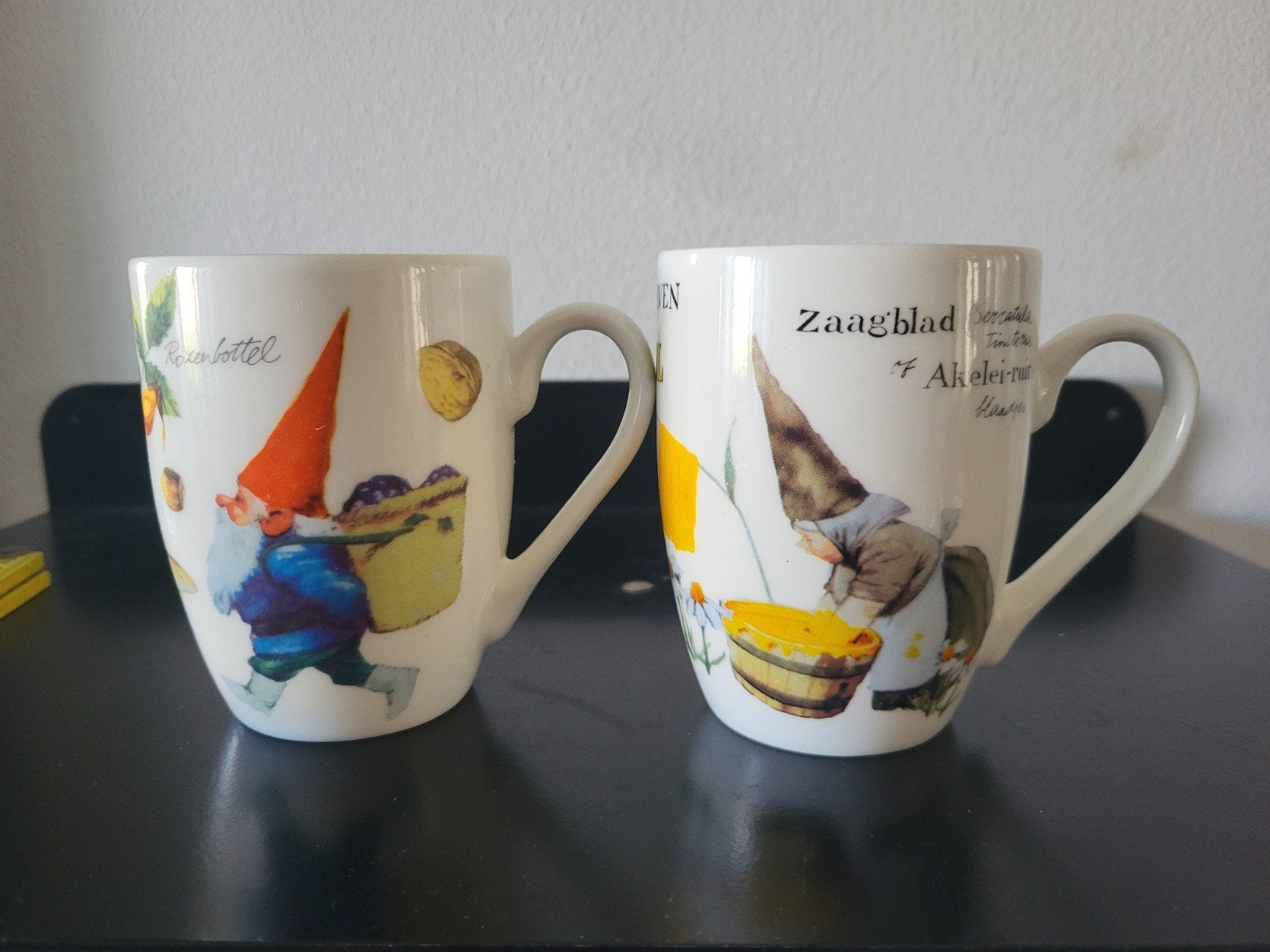Rien Poortvliet mokken, Ophalen of Verzenden, Zo goed als nieuw, Overige stijlen, Kop(pen) en/of Schotel(s)