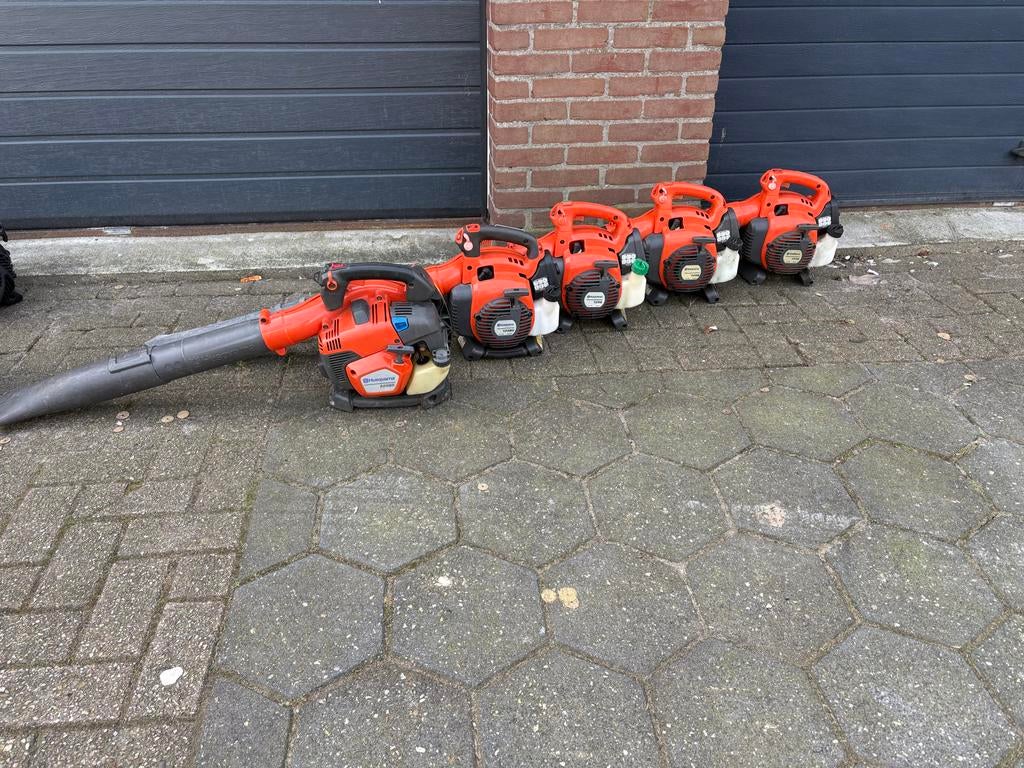 Husqvarna bladblazers - Goed onderhouden en startklaar!, Tuin en Terras, Bladblazers, Benzine, Gebruikt, Ophalen of Verzenden