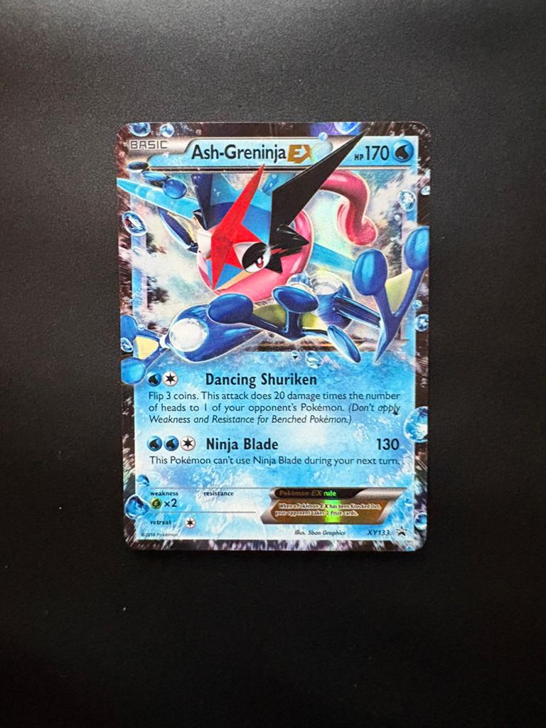 Ash-Greninja EX, Ophalen, Gebruikt, Losse kaart, Foil