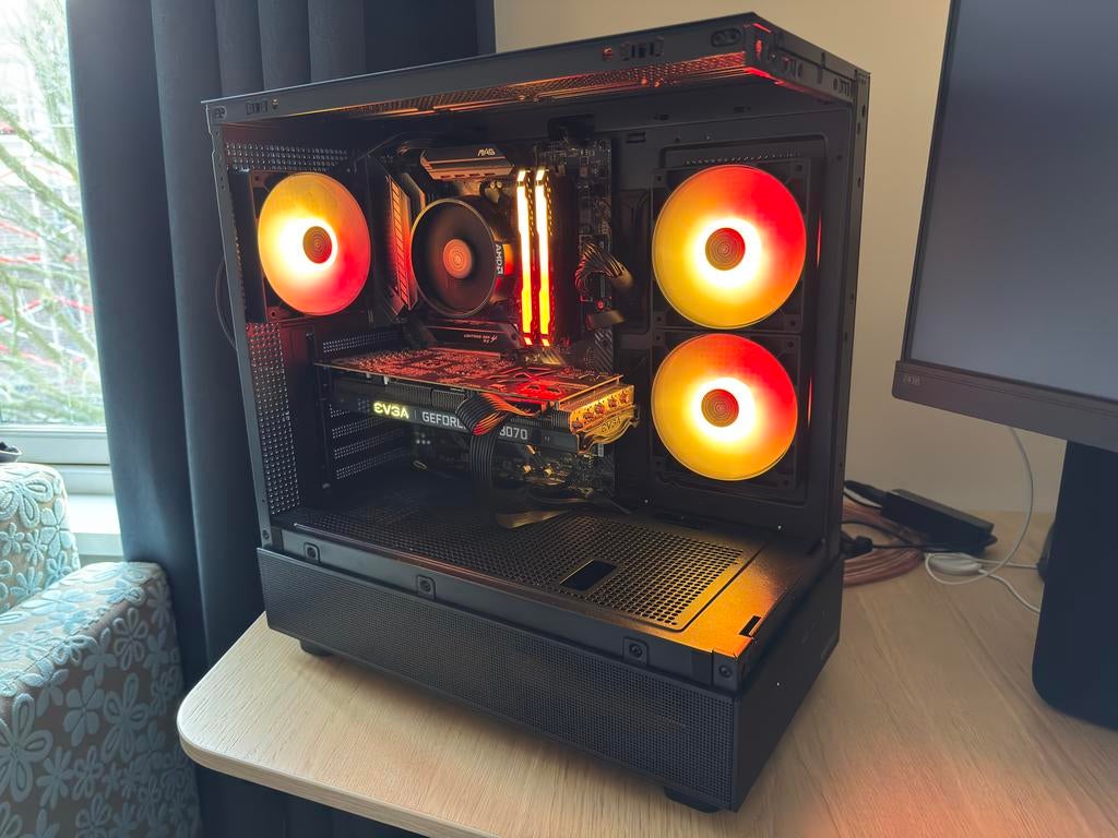Game PC met RTX 3070, Gebruikt, Ophalen of Verzenden, Gaming, SSD