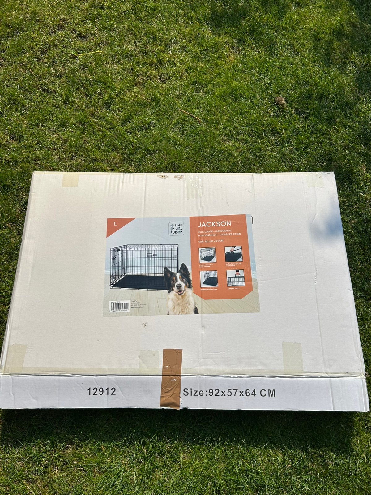 Hondenbench Fins & Fur type Jackson te koop, Ophalen, Zo goed als nieuw